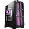 Image de Itek Boitier Moyen Tour ATX compatible Vertibra Y210 RGB avec panneau vitré (Noir) (ATX, mATX, Mini-ITX), Boîtier PC, Noir