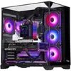 Image de Itek Dark Cave Pano (ATX, mATX, Mini-ITX), Boîtier PC, Noir
