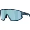 Image de Bliz, Unisexe, Lunettes de sport, Fusion Small (Bleu mat, Smoke Mirror Ice Blue), Multicolore, Bleu