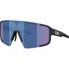 Image de Bliz, Unisexe, Lunettes de sport, P003 (Noir mat, Anthracite Blue Mirror, Bleu), Noir
