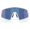 Image de Bliz, Unisexe, Lunettes de sport, P006 (blanc mat, Smoke/Blue Multicolor), Blanc
