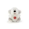 Image de peluche fluffy chien gris