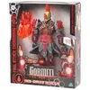 Image de Figurine articulée - GORMITI - Gormiti avec attaque lumineuse Feu - Fireon - 27 cm - a partir de 4 ans - GRV073