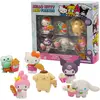 Image de Giochi Preziosi Lot de 6 figurines Hello Kitty de 2 pouces - Mini figurines à collectionner aux motifs adorables,
