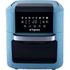 Image de Tognana Iridea Hot Air Fryer and Oven 11 L Plastic Steel Sugar Paper, Friteuse, Bleu