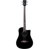 Image de Eko NXT B100ce Dreadnought See Through Black Basses acoustiques et électro