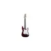 Image de Guitare électrique Eko ST 100 3 4 Chrome Red Enfant - Voyage