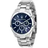 Image de Montre pour homme Maserati Attrazione Chronographe Acier Inoxydable Cadran Bleu Quartz R8853151005 bleu