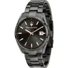 Image de Maserati, Montre, Herrenuhr Attrazione, Gris, (Horloge analogique, 43 mm)