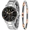 Image de Maserati, Montre, Competizione, Argent, (Chronographe, 43 mm)