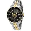 Image de Montre Homme Maserati Sfida Bicolore Acier Inoxydable Cadran Noir Rayon de Soleil Quartz R8853140009 100M noire à rayons de soleil
