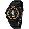 Image de Montre Homme Sector Ex-09 Bracelet Silicone Cadran Noir Quartz R3251296004 noir