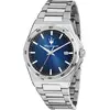 Image de Montre Maserati Velocità Blue Acier Inoxydable/Argent Homme Quartz avec Date R8853153001 bleu