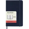 Image de Agenda civil Moleskine 2026 12 mois Journalier Format Poche Dur Bleu Saphir