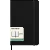 Image de Agenda civil Moleskine 2026 12 mois Semainier Horizontal Grand Format Dur Noir