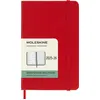 Image de Agenda civil Moleskine 18 mois Semainier Format Poche Dur Rouge