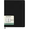 Image de Agenda civil Moleskine 18 mois Semainier Très Grand Format Souple Noir
