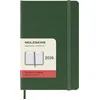 Image de Agenda civil Moleskine 2026 12 mois Journalier Format Poche Dur Vert Myrte