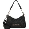 Image de Love Moschino, Femmes, Sac à main, Sac à bandoulière Quilted 25 cm, Noir