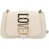 Image de Love Moschino, Femmes, Sac à main, Sac à main en similicuir, couleur ivoire, Blanc