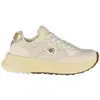 Image de Blauer, Femmes, Baskets, Beige Leder Damen Sneaker, Beige, (37)