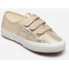 Image de Baskets Superga 2750-STRAPS LAME pour Femme Or et bronze 36