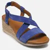 Image de Sandales et nu-pieds Geox D ISCHIA CORDA D02HHC pour Femme Bleu 40