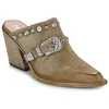 Image de Mules Fru.it  8586-944-CUOIO-GREZZO-VELOUR-PLANET M65847364