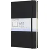 Image de Carnet Aquarelle grand format Moleskine Art Noir
