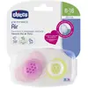 Image de Sucettes en silicone Chicco Physio Air 6-16 mois, lot de 2 (Fille)