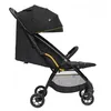 Image de Poussette Glee Unven - 4 roues - Noir