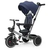 Image de Tricycle évolutif pliable 4 en 1 Chicco 12136000000 canopy poignée télescopique bleu