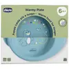 Image de Chicco, Vaisselle + couverts pour enfants, Wärmeplatte türkis 6m+