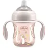 Image de Chicco, Biberon, TRANSITION cup pink 4m+ (200 ml)