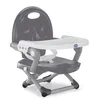 Image de Rehausseur de chaise - CHICCO - Pocket Snack - Compact - Transportable - Dark grey