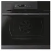 Image de Grille Four Haier HWO60SM5S9BH 70L 3400W Multi-level Pyrolyse Vapeur 9 Fonctions Contrôle à Distance Acier Inoxydable Verre Noir