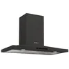 Image de Hotte décorative murale 90cm 69db 609m3/h noir Rosieres rhp97000/1lpn/1