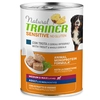 Image de 400g Natural Trainer Pate Monoproteico Medium & Maxi Adult truite, céréales complètes nourriture humide pour chien