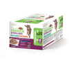 Image de 24x85g Natural Trainer Adult Sterilised paquet de mélange : dinde et cabillaud