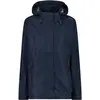 Image de CMP Campagnolo, Femmes, Vestes de pluie, CMP, Veste à capuche zippée avec ventilation, BLACK BLUE, D40, Bleu, (40)