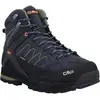 Image de CMP Campagnolo, Hommes, Chaussures de randonnée, Hommes Moon Mid Chaussures de randonnée WP B.Blue-Bag Gr. 45 (31Q4797-16MM) (45), Noir, Bleu