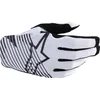 Image de Alpinestars Radar Pro Gants de motocross, blanc, taille M pour Hommes