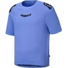 Image de Alpinestars A-Aria Polartec Baja Elite Maillot de vélo à manches courtes, bleu, taille L pour Hommes