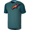 Image de Alpinestars A-Dura Lipan Maillot de vélo à manches courtes, vert, taille S pour Hommes