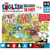 Image de Headu Easy English 100 Words Farm, 108st. (EN) (108 pièces)