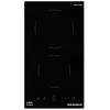 Image de Table domino vitrocéramique 30cm 3000w noir Glem Gas GTH32T