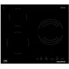 Image de Table de cuisson vitrocéramique 60cm 3 feux 6000w Glem Gas GTH63ET
