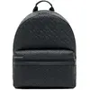 Image de Sac à dos Armani Exchange Signature Homme Noir