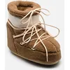 Image de MB ICON LOW FLEECE par Moon Boot Marron 39 - 41 Femme