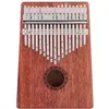 Image de Kalimba Pouce Piano homeland 17 touches en bois portable